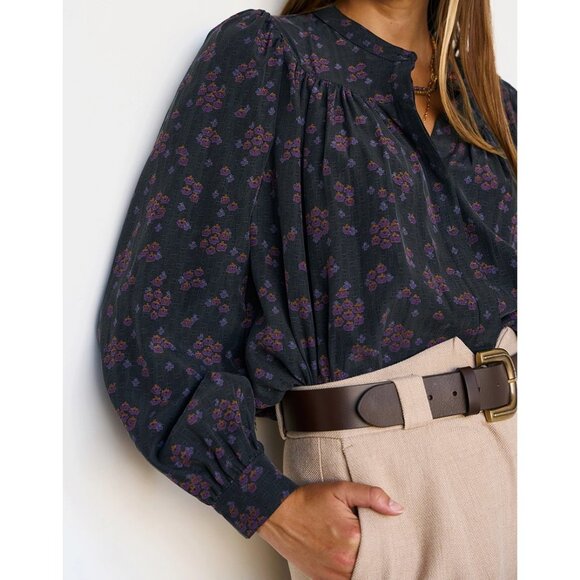 Sessùn Leonce Blouse in Noche Alda - Picture 3 of 14